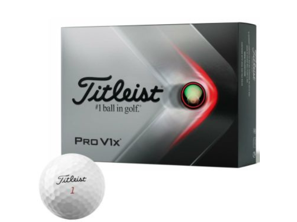 タイトリスト　プロV1x 2021年モデル　ゴルフボール ホワイト　1ダース（12球入り）6,230円（税込）