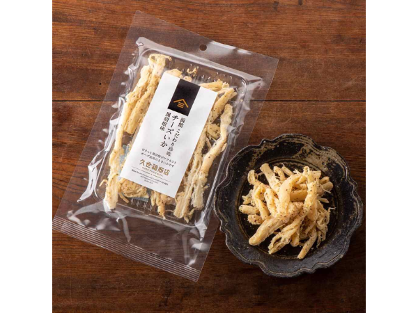 函館こだわり珍味　チーズいか黒胡椒味　40g