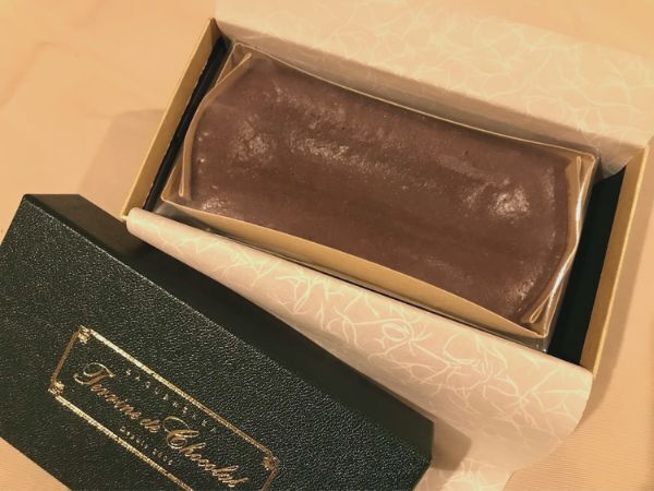 ル コキヤージュのテリーヌ ドゥ ショコラ包装