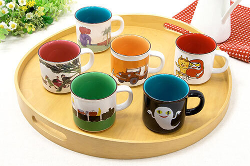 絵本ナビで返るオリジナルグッズのマグカップ