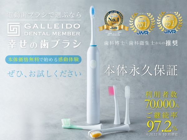 GALLEIDO DENTAL MEMBER 幸せの歯ブラシ