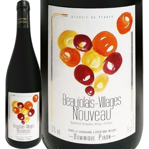 ドミニク・ピロン・ボジョレー・ヴィラージュ・ヌーヴォー 2023フランス 赤ワイン 750ml 辛口